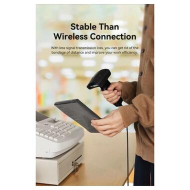 Дата кабель USB 2.0 AM/AF 30.0m Active black Vention (CBKBT) фото №5