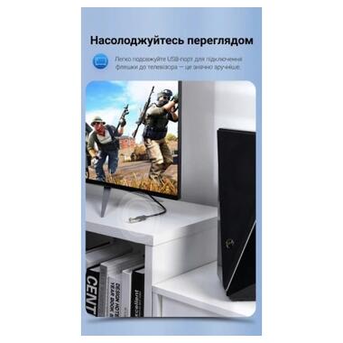 Дата кабель USB 3.0 AM/AF 3.0m black Vention (CBHBI) фото №6