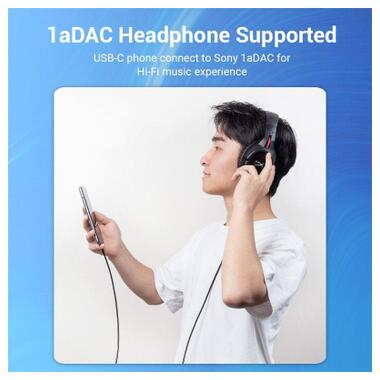 Дата кабель USB-C to Micro 5P 1.0m 2A black Vention (COVBF) фото №4