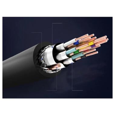 Кабель мультимедийный HDMI M to HDMI M 0.75m V2.0 4K60Hz black Vention (AACBE) фото №6