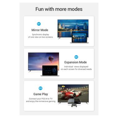 Кабель мультимедийный HDMI M to HDMI M 1.0m 4K60Hz cotton braided black zinc alloy Vention (ALMBF) фото №7