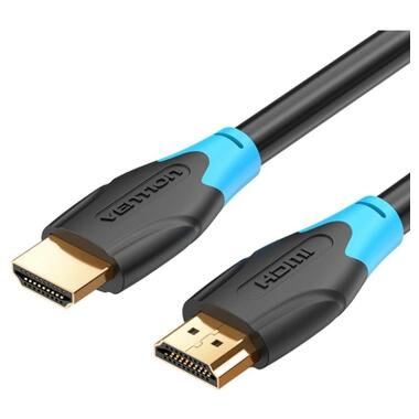 Кабель мультимедийный HDMI M to HDMI M 1.5m 4K60Hz black Vention (AACBG) фото №1