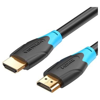 Кабель мультимедийный HDMI M to HDMI M 10.0m 4K30Hz black Vention (AACBL) фото №1