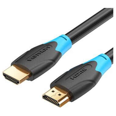 Кабель мультимедийный HDMI M to HDMI M 15.0m 4K30Hz black Vention (AACBN) фото №1