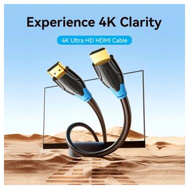 Кабель мультимедийный HDMI M to HDMI M 20.0m 1080p60Hz black Vention (AACBQ) фото №2