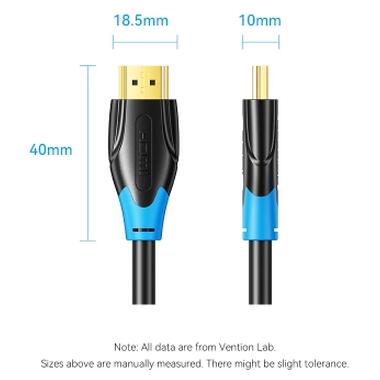 Кабель мультимедийный HDMI M to HDMI M 20.0m 1080p60Hz black Vention (AACBQ) фото №11