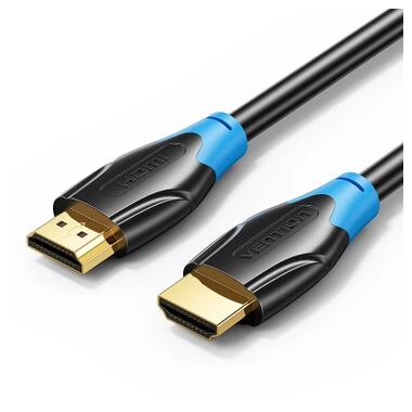 Кабель мультимедийный HDMI M to HDMI M 20.0m 1080p60Hz black Vention (AACBQ) фото №1