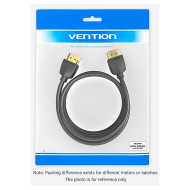 Кабель мультимедийный HDMI M to HDMI M 3.0m 4K60Hz black Vention (AAIBI) фото №9