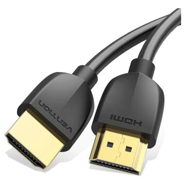 Кабель мультимедийный HDMI M to HDMI M 3.0m 4K60Hz black Vention (AAIBI) фото №1