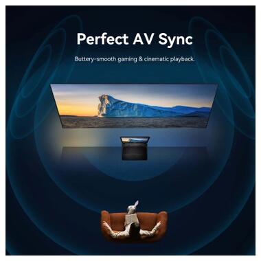 Кабель мультимедийный HDMI M to HDMI M 30.0m 4K60Hz fiber optic black Vention (ALSBT) фото №8