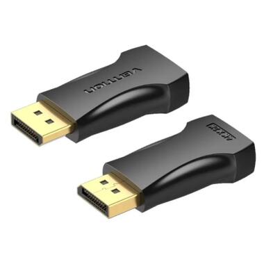 Переходник DisplayPor M to HDMI F v.2.0 4K 60Hz PVC Vention (HBPB0) фото №1