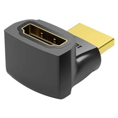 Переходник HDMI F to HDMI M 270° 4K 60Hz PVC Vention (AINB0) фото №2