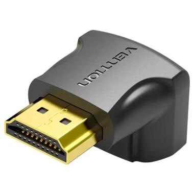 Переходник HDMI F to HDMI M 270° 4K 60Hz PVC Vention (AINB0) фото №3