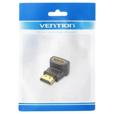 Переходник HDMI F to HDMI M 90° 4K 60Hz PVC Vention (AIOB0) фото №3