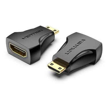 Переходник HDMI to Mini HDMI black Vention (AISB0) фото №1
