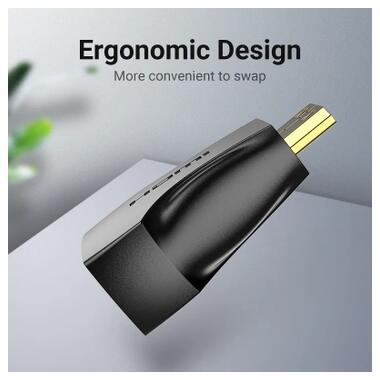 Переходник HDMI to Mini HDMI black Vention (AISB0) фото №5