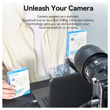 Переходник USB-C + USB-A to HDMI M 0.1m video capture gray Vention (ACWHA) фото №3