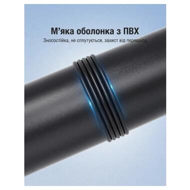 Кабель мультимедийный Vention 1xRCA M to 1xRCA M 1.0m digital black (VAB-R09-B100) фото №10
