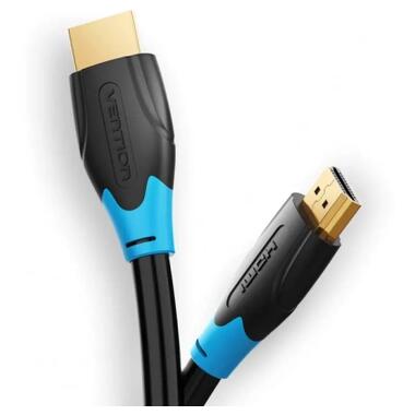 Кабель мультимедийный Vention HDMI M to HDMI M 1.5m 4K60Hz black (VAA-B02-L150) фото №2