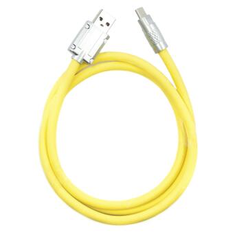 Дата кабель Dengos USB 2.0 AM to Type-C 1 м yellow (PLS-TC-NS-YELLOW) фото №1