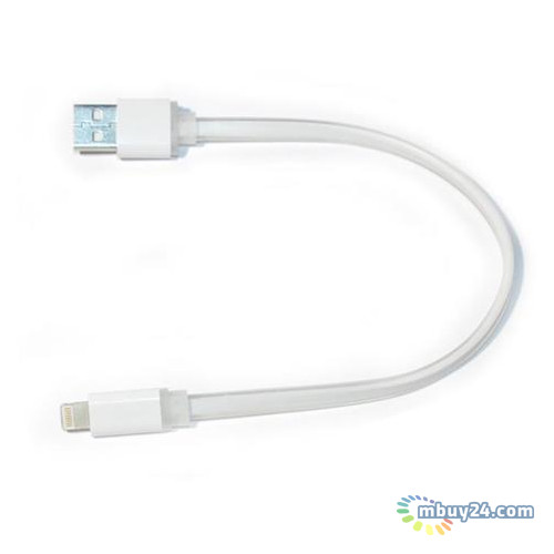 Кабель ColorWay USB - Lihgtning 0.25 м White (CW-CBUM-LM25W) (222316) фото №1
