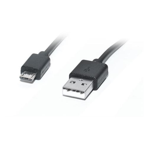Кабель Real-El Pro USB2.0 AM-micro USB type B 1.0M Чорний фото №2