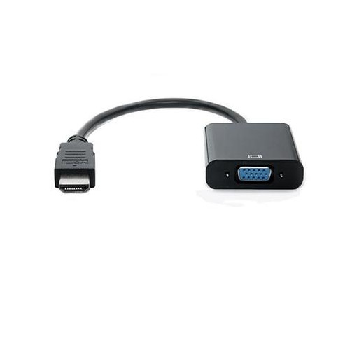 Адаптер HDMI-VGA REAL-EL 0.15m Black (EL123500020) фото №1