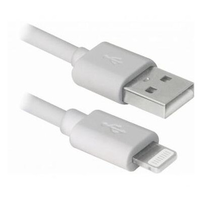 Кабель даних Real-El USB 2.0 AM to Lightning 1.0m MFI Rainbow (EL123500051) фото №1