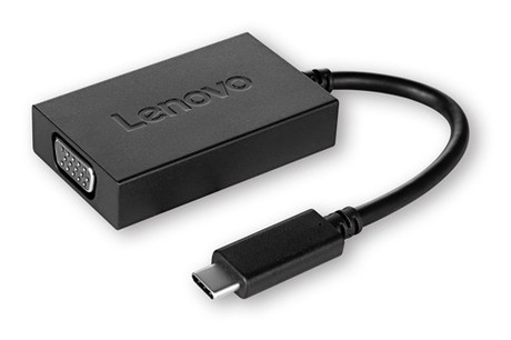 Перехідник Lenovo USB-C до VGA Adapter (4X90M42956) фото №1
