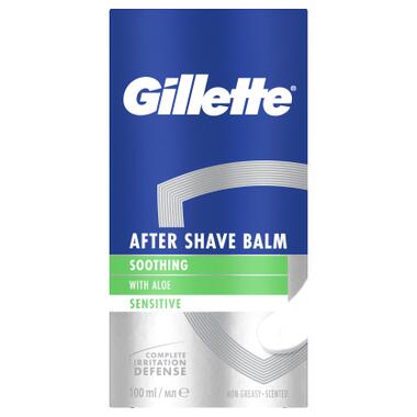 Бальзам після гоління Gillette Series Заспокійливий з алое вера 100 мл (8001090303431) фото №2