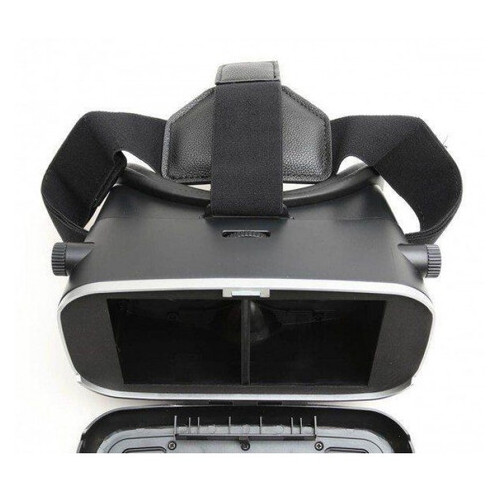 3D окуляри віртуальної реальності VR SHINECON з пультом, Чорний фото №6