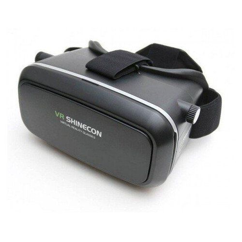 3D окуляри віртуальної реальності VR SHINECON з пультом, Чорний фото №8