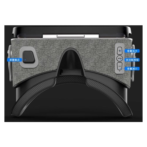 Очки виртуальной реальности Shinecon VR SC-G07E Black фото №3