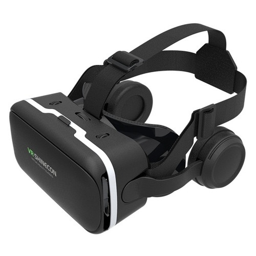 3D очки виртуальной реальности Shinecon (гарнитура) VR SC-G04E black (12335) фото №3