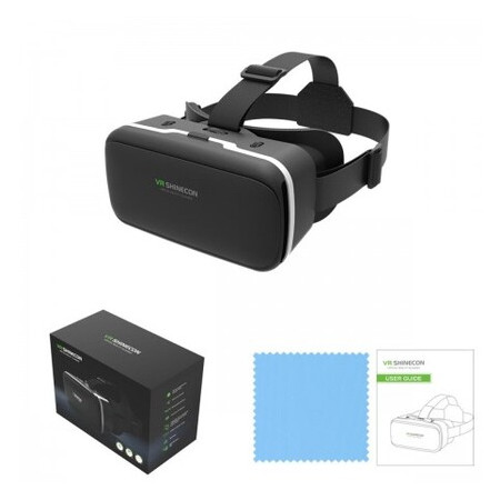 3D очки виртуальной реальности Shinecon SC-G04 black фото №2