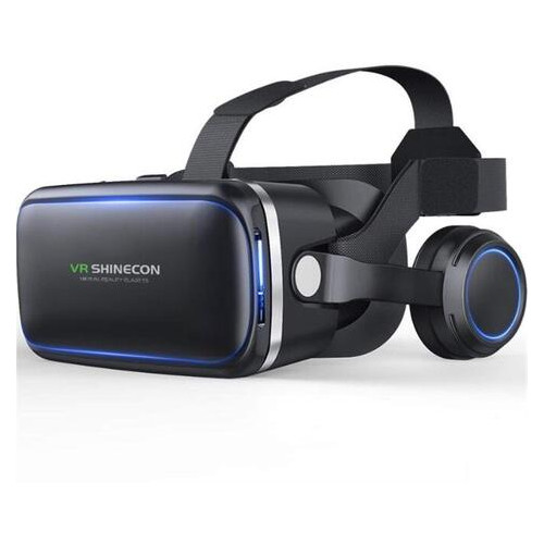 Гарнітура віртуальної реальності Shinecon SC-G04E з навушниками Чорний фото №1