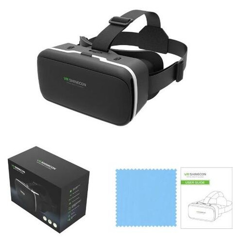3D очки виртуальной реальности Shinecon для телефона SC-G04 черные (ZE35014687) фото №10