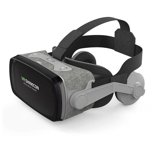Окуляри віртуальної реальності Shinecon SC-G07E із навушниками Black/Gray фото №1