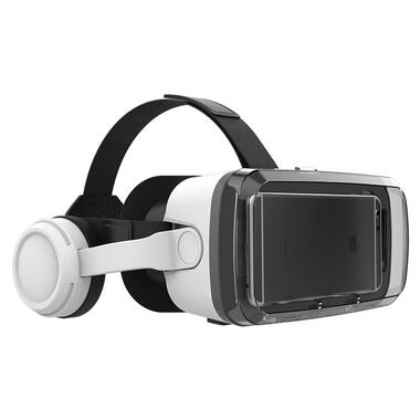 Гарнітура віртуальної реальності Shinecon SC-G04BS з навушниками (Білий) фото №3