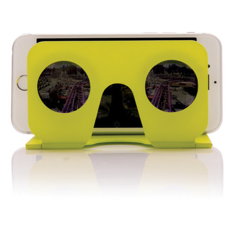Міні-окуляри Віртуальна реальність для смартфона зелені фото №5