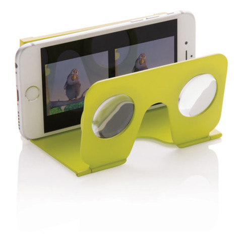 Міні-окуляри Віртуальна реальність для смартфона зелені фото №1