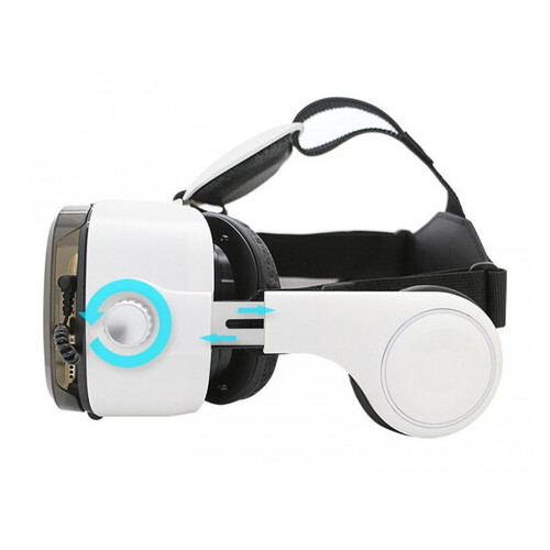 3D очки виртуальной реальности VR BOX Z4, Черный/Белый фото №2