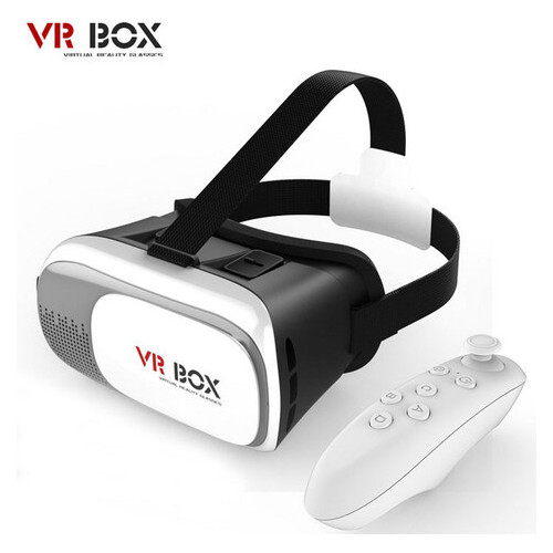 Шолом віртуальної реальності окуляри 3D Virtual VR Box пульт управління фото №1