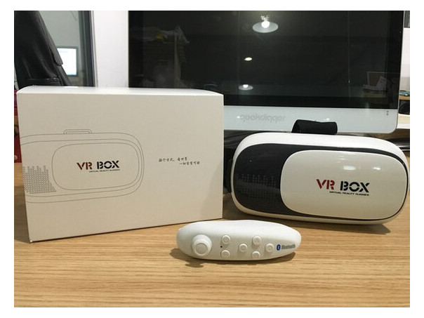 Шолом віртуальної реальності окуляри 3D Virtual VR Box пульт управління фото №4