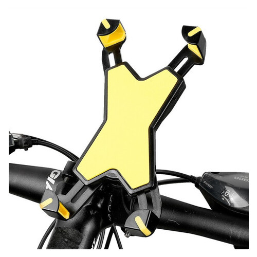 Кріплення для велосипеда Rockbros жовтий (PH-666) фото №2