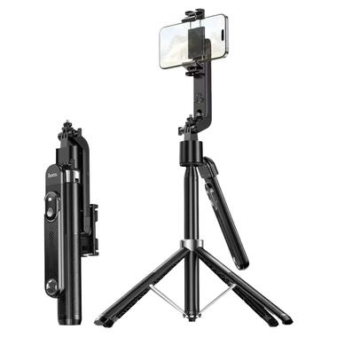 Селфи-монопод HOCO K32 Soporte smart live broadcast holder Black (6942007666824) фото №7