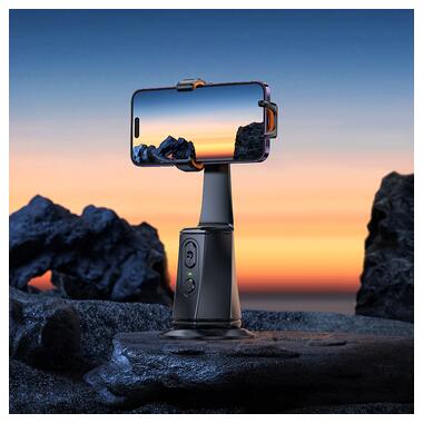 Смарт-штатив HOCO K26 Smart camera gimbal Black (6942007652605) фото №10