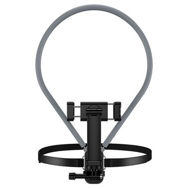 Крепление на шею HOCO K30 Campo neck-hanging holder Black Gray (6942007664639) фото №4