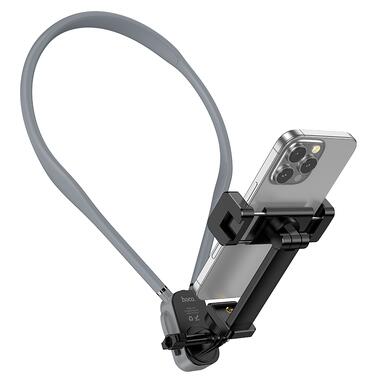 Крепление на шею HOCO K30 Campo neck-hanging holder Black Gray (6942007664639) фото №3