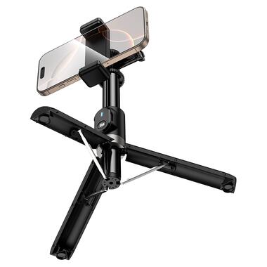 Штатив HOCO K101 Prestigio multifunctional tripod Black (6942007673952) фото №5